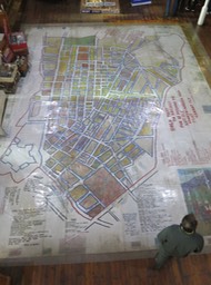 floor map of District Six; Cape Town