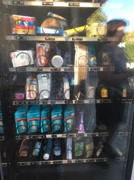 foot treatment vending machine