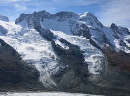 glaciers at the Gornergrat
