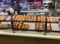 good looking bagels on Granville Island