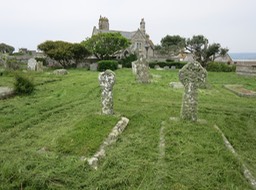 graveyard on St. Michael's Mount