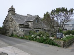 house in Tintagel town