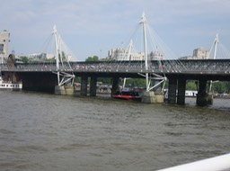 Hungerford & Golden Jubilee Bridge, London