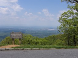 Blue Ridge Parkway overlook