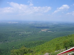 where the hang glider is going