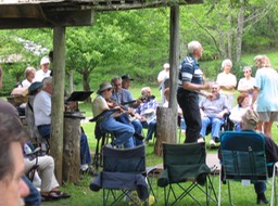 local celebration - Mabry Mill