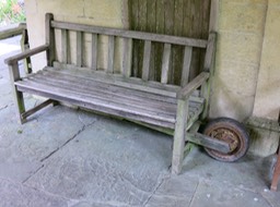 cleverly designed bench