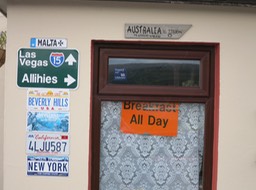 interesting signs; Allihies, Ireland