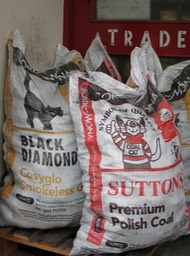 coal for sale at the market