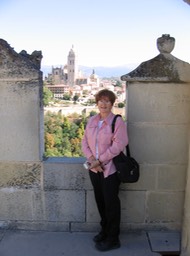 Barb at top of Alcazar
