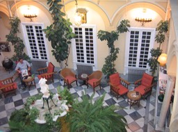 Seville hotel lobby