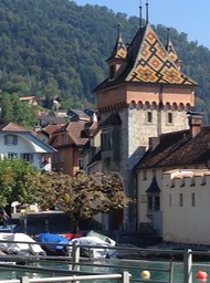 scene from Thunersee boat