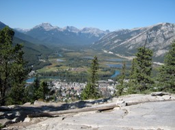IMG_0571.JPG Banff from Tunnel Mountain, Banff (5543 Ft)