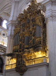 Cathedral organ pipes