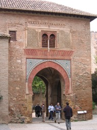 gate toward Alcazaba