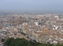 Granada from the Alcazaba