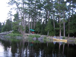 our site from the water - 2008