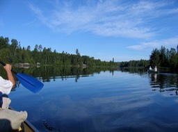 paddling out in calm water - 2008