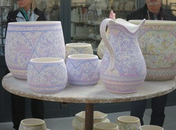 in process, ceramics factory