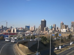 Johannesburg is a modern city