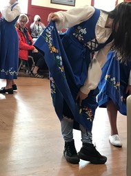 kids are casual under uniforms!