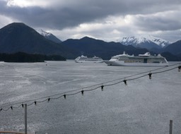 larger waters, bigger ships around