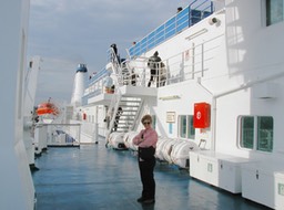 Leaving-Norway our overnight ferry