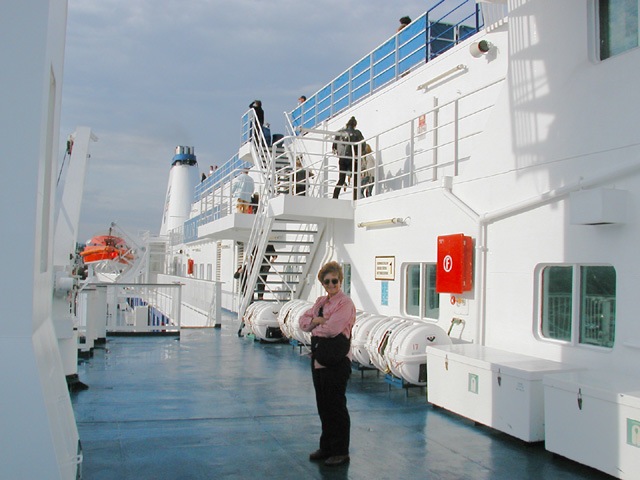 Leaving-Norway our overnight ferry