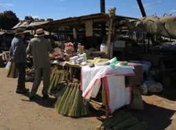 local market in Zambia
