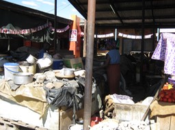 local market in Zambia
