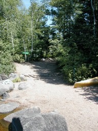 looking toward our cook area - 2002