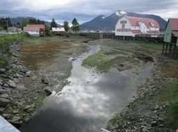 low tide!