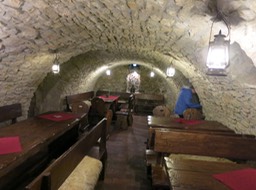 lunch stop in Stramberk, Czech Republic