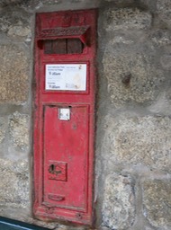 mailbox on St. Michael's Mount
