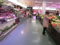 market in San Sebastian