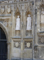 Modern with old: Queen Elizabeth & Phillip