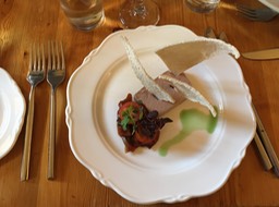 nice food presentation