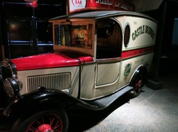 old delivery truck
