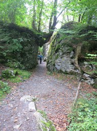 on the way to Giessbach