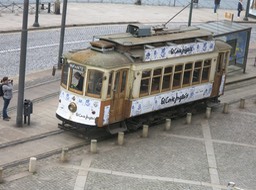 one of Porto's trolleys