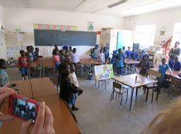 one of the classes we visited