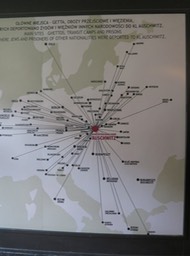 origins of people sent to Auschwitz