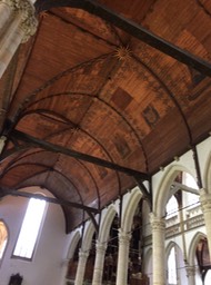 Oude Kerk, Amsterdam ceiling
