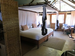 our cabin, Kafue N.P.