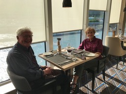 our first lunch on board