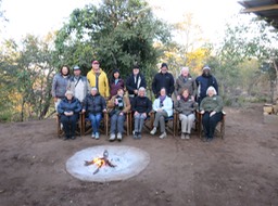 our group early in the morning