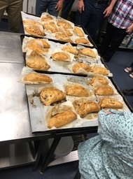 our own pasties for lunch