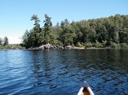 our site from the water - 2002