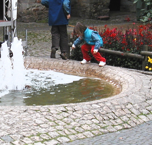 Kids like water everywhere