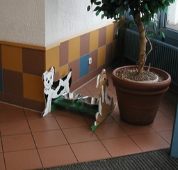 At a rest stop in Germany